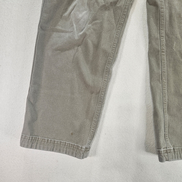 Duluth Trading Flex Fire Hose Canvas Cargo Pants 36x34 Brown - Picture 8 of 11